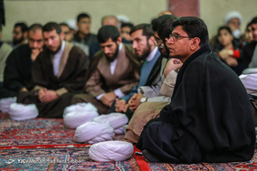 مراسم عمامه گذاری طلاب توسط مراجع تقلید-قم