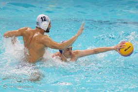 دیدار تیم های واترپلو دانشگاه آزاد اسلامی و نیروی زمینی ارتش