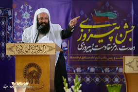 مراسم جشن میلاد پیامبر اکرم (ص) و امام جعفر صادق (ع) در حرم مطهر رضوی