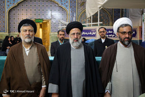مراسم جشن میلاد پیامبر اکرم (ص) و امام جعفر صادق (ع) در حرم مطهر رضوی