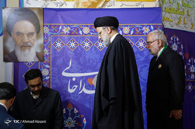 مراسم جشن میلاد پیامبر اکرم (ص) و امام جعفر صادق (ع) در حرم مطهر رضوی