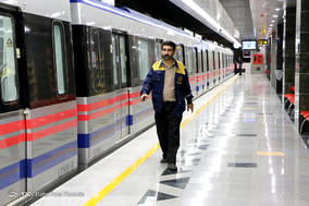 افتتاح ایستگاه رازی خط یک مترو با حضور دکتر نوبخت در شیراز