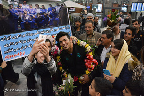 بازگشت تیم ملی وزنه برداری، قهرمان جهان از آمریکا