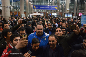بازگشت تیم ملی وزنه برداری، قهرمان جهان از آمریکا