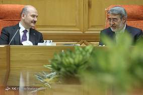 دیدار و گفتگوی وزرای کشورهای ترکیه و ایران