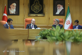 دیدار و گفتگوی وزرای کشورهای ترکیه و ایران