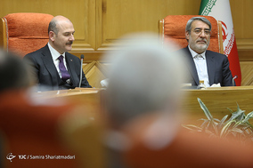 دیدار و گفتگوی وزرای کشورهای ترکیه و ایران