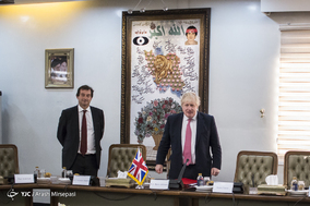 دیدار وزیر امور خارجه انگلیس با رییس سازمان انرژی اتمی