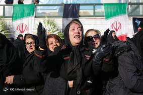 تشییع پیکر کوهنوردان جان باخته‌ در حادثه اشترانکوه در مشهد