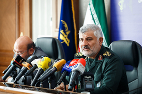 نشست خبری فرمانده قرارگاه سازندگی خاتم‌الانبیاء