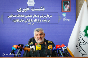 نشست خبری فرمانده قرارگاه سازندگی خاتم‌الانبیاء