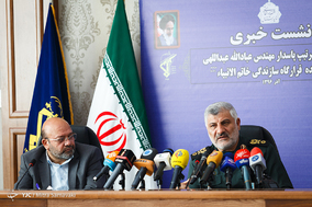 نشست خبری فرمانده قرارگاه سازندگی خاتم‌الانبیاء