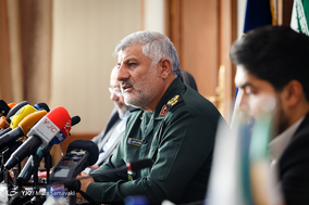 نشست خبری فرمانده قرارگاه سازندگی خاتم‌الانبیاء