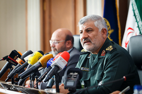 نشست خبری فرمانده قرارگاه سازندگی خاتم‌الانبیاء