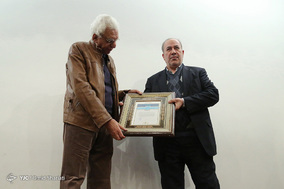 جشن تولد کیومرث پوراحمد در موزه هنرهای دینی امام علی(ع)