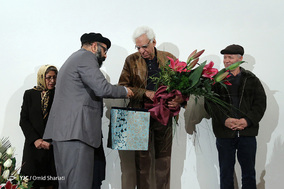 جشن تولد کیومرث پوراحمد در موزه هنرهای دینی امام علی(ع)
