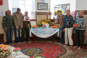 مراسم شب یلدا در مرکز توانبخشی رضوان کرمانشاه