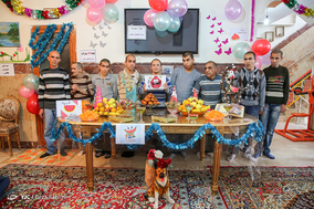 مراسم شب یلدا در مرکز توانبخشی رضوان کرمانشاه