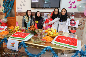مراسم شب یلدا در مرکز توانبخشی رضوان کرمانشاه