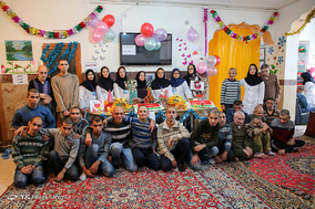 مراسم شب یلدا در مرکز توانبخشی رضوان کرمانشاه
