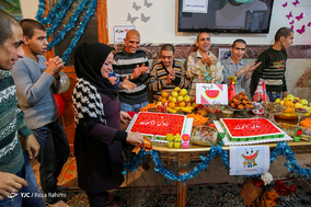 مراسم شب یلدا در مرکز توانبخشی رضوان کرمانشاه