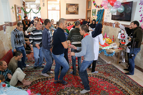 مراسم شب یلدا در مرکز توانبخشی رضوان کرمانشاه