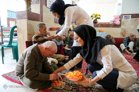 مراسم شب یلدا در مرکز توانبخشی رضوان کرمانشاه