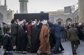 تشییع پیکر آیت الله حائری شیرازی در قم