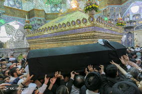 تشییع پیکر آیت الله حائری شیرازی در قم