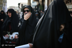 مراسم تشییع پیکر جانباز شهید علی خوش‌لفظ