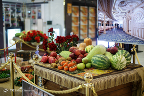 بازار تجریش در آستانه ی شب یلدا