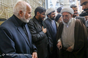 مراسم ختم آیت الله حائری شیرازی در قم