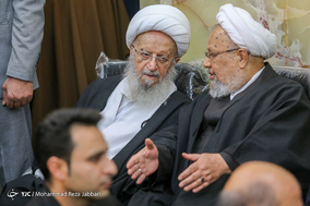 مراسم ختم آیت الله حائری شیرازی در قم
