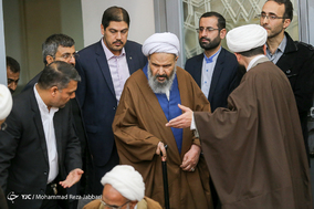 مراسم ختم آیت الله حائری شیرازی در قم