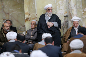 مراسم ختم آیت الله حائری شیرازی در قم