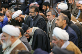 مراسم ختم آیت الله حائری شیرازی در قم