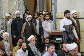 مراسم ختم آیت الله حائری شیرازی در قم