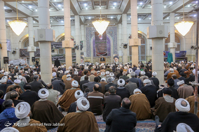 مراسم ختم آیت الله حائری شیرازی در قم