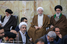 مراسم ختم آیت الله حائری شیرازی در قم