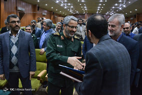 مراسم تودیع و معارفه مسئولان سازمان بسیج دانشجویی کشور