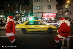 تهران در آستانه سال نو میلادی