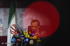 نشست خبری علی‌اکبر ولایتی دبیرکل مجمع جهانی بیداری اسلامی