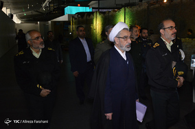 بازدید فرماندهان ارشد نیرو های مسلح از باغ موزه دفاع مقدس