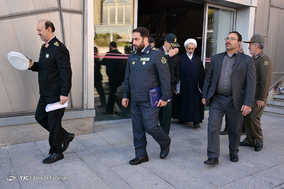 بازدید فرماندهان ارشد نیرو های مسلح از باغ موزه دفاع مقدس