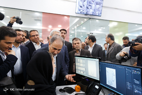 بازدید معاون علمی و فناوری رئیس جمهور و شهردار تهران از استارت آپ ها