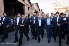بازدید معاون علمی و فناوری رئیس جمهور و شهردار تهران از استارت آپ ها