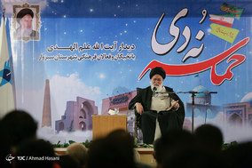سفر آیت الله علم الهدی، نماینده ولی فقیه در خراسان رضوی به سبزوار