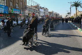 دسته عزاداری خادمان حرم حضرت معصومه(س)