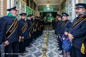 دسته عزاداری خادمان حرم حضرت معصومه(س)