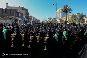 دسته عزاداری خادمان حرم حضرت معصومه(س)